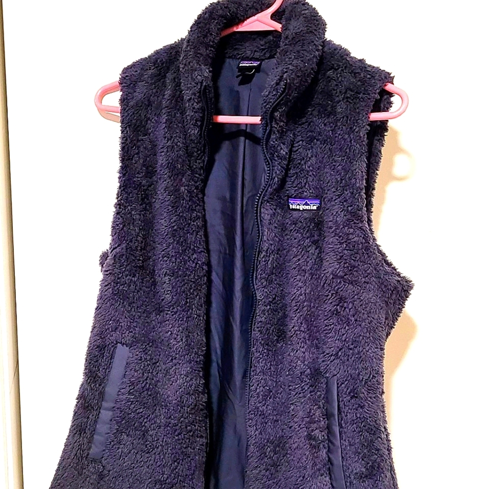 Charcoal Patagonia Fleece Vest